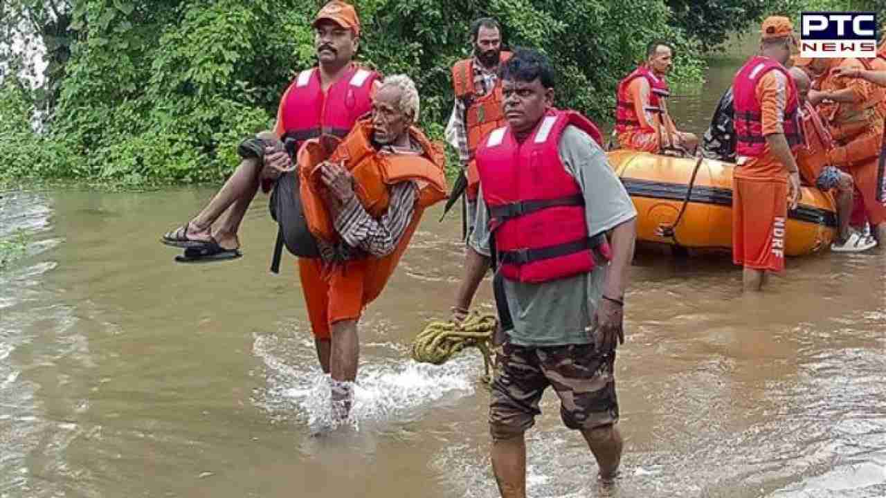 Gujarat Rain Torrential Rainfall Hits Gujarat People In Low Lying