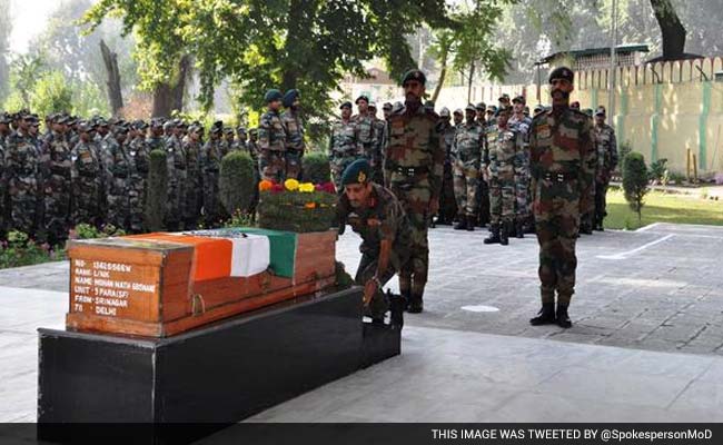 Late Lance Naik Mohan Nath Goswami gets Ashok Chakra, who killed 10 guerrilas before attaining martyrdom