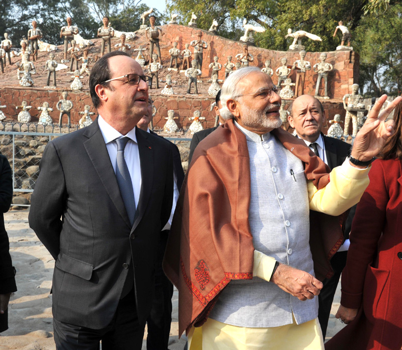 After Rock Garden tour, India, France get down to business
