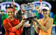 Top seeded Sania-Hingis win Australian open