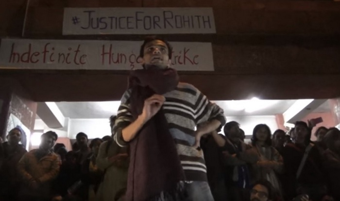 Two JNU students questioned for five hours, arrested