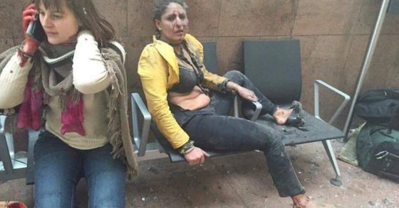 Mumbai women became face of Brussels terror attack