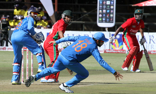 Zimbabwe stumps India by two Runs in T20
