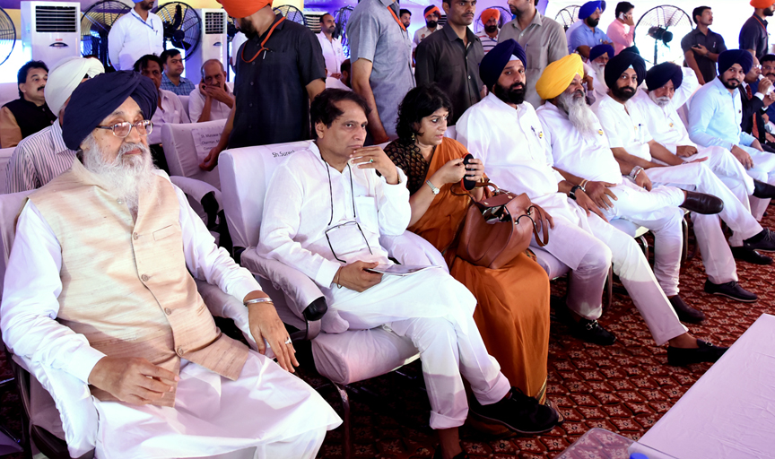 Inauguration of Baba Namdev University College at Kishankot (Gurdaspur)
