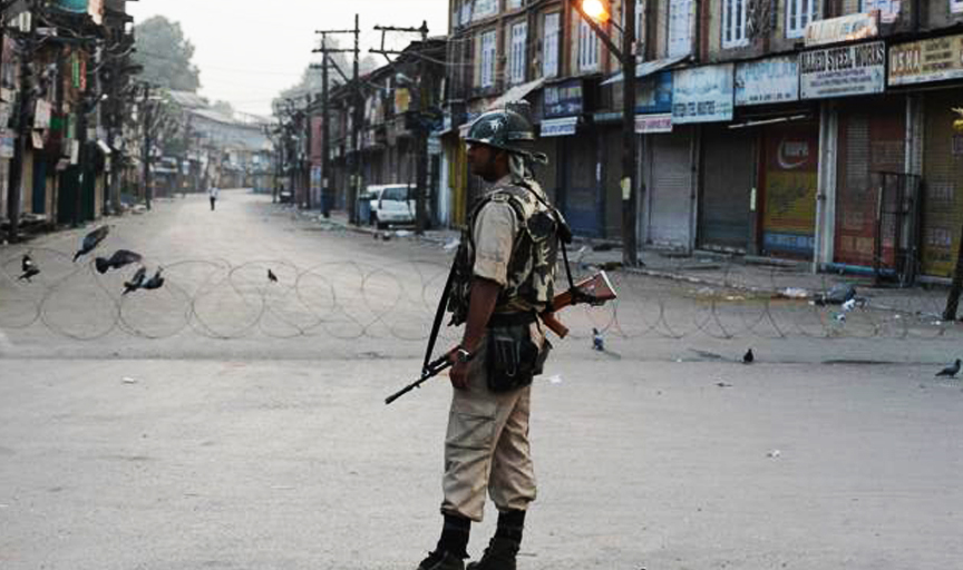 Curfew lifted in four districts of Kashmir