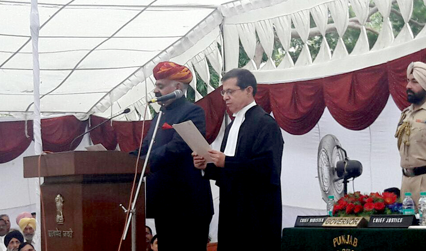 Badnore sworn in as new Punjab Governor