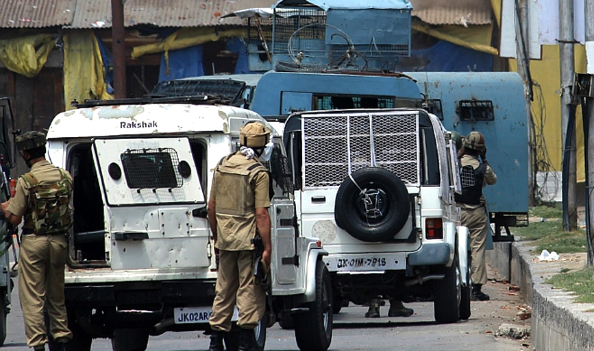 CRPF officer, two militants killed in Srinagar