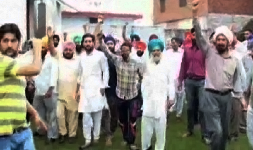 Sucha Singh Chotepur supporters protested against AAP