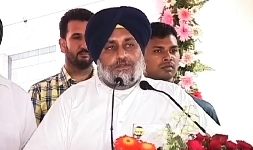 Sukhbir Badal slams Aam Aadmi party, says AAP won’t be able to spoof the people of Punjab