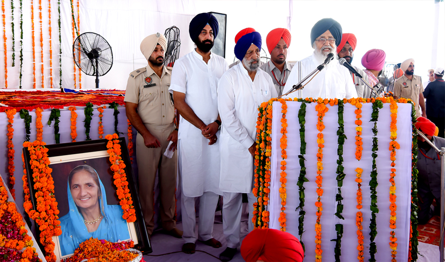 SACRILEGE INCIDENTS HANDIWORK OF THOSE FORCES WHO WANT TO DISTURB HARD EARNED PEACE OF STATE- CM BADAL
