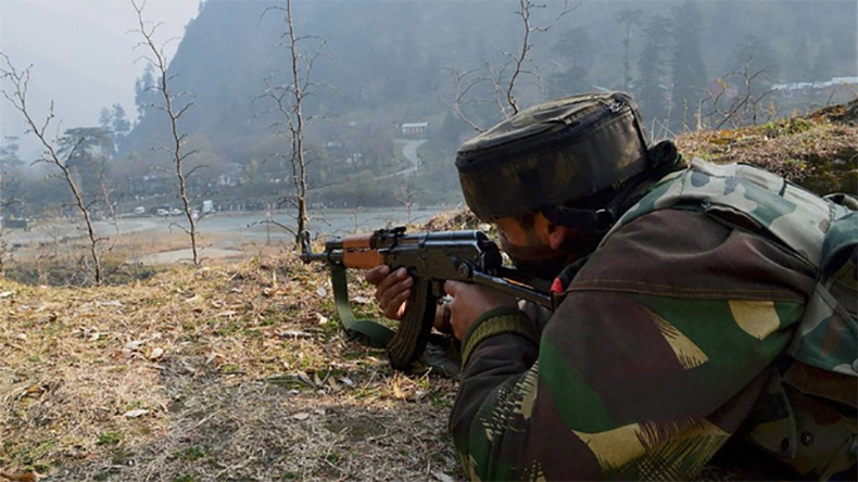 Gun battle ends at Bandipora in J&K, one militant killed in the encounter, combing operation underway