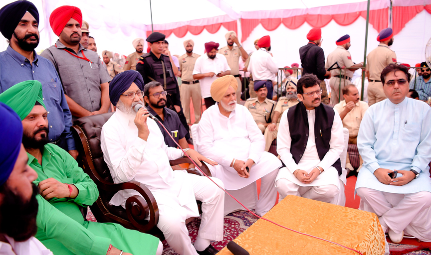 POLITICS MUST TAKE A BACKSEAT IN LARGER NATIONAL INTEREST- CM BADAL EXHORTS ALL POLITICAL PARTIES