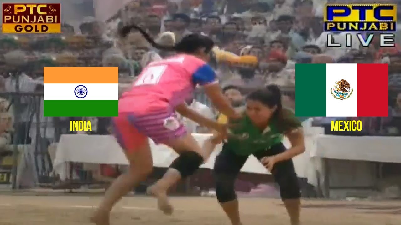 India V/S Mexico Women's | Dr. B. R. Ambedkar 6th World Cup Kabaddi Punjab 2016