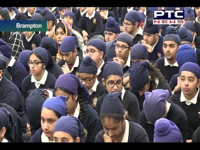 Brampton ; Khalsa School celebrated Shahidi Diwas of Char Sahibzaade