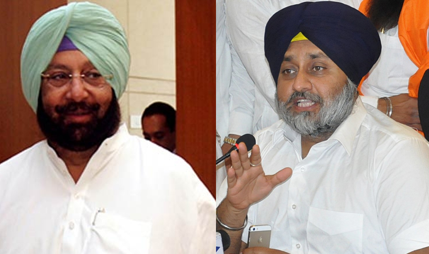 Sukhbir challenges Amarinder to contest from Lambi seat only