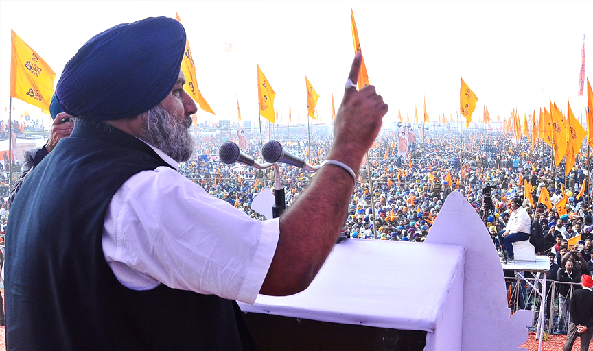 Sukhbir Singh Badal To Address Three Dozen Rallies In Next 8 Days