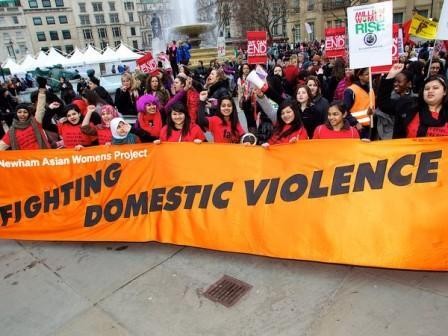 Indian Women Group In UK Protests Against Domestic Abuse