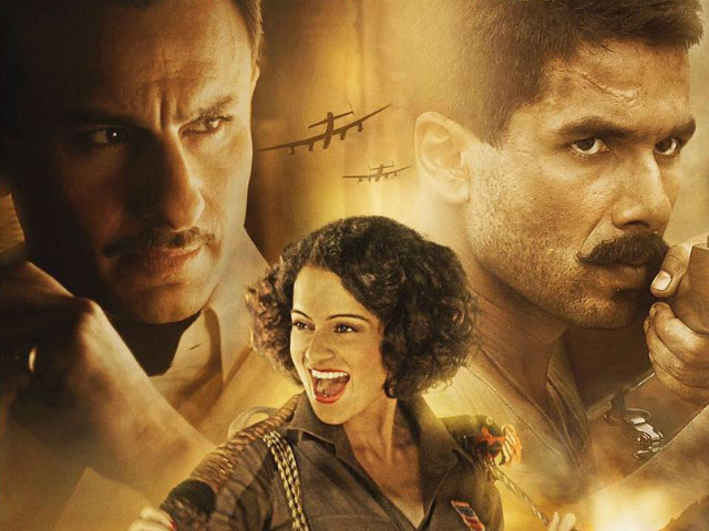 'Rangoon' Posters Reveal Love-Triangle