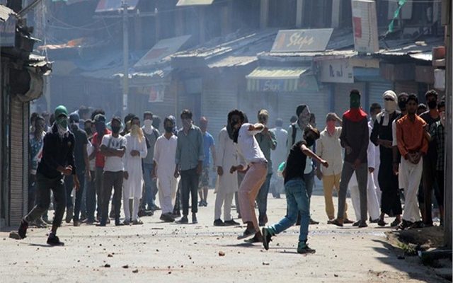 3 Injured As Stone-Pelting Protesters Clash With Security Forces