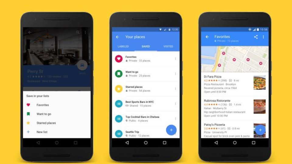 Now, Create And Share Lists Of Favourite Places On Google Maps