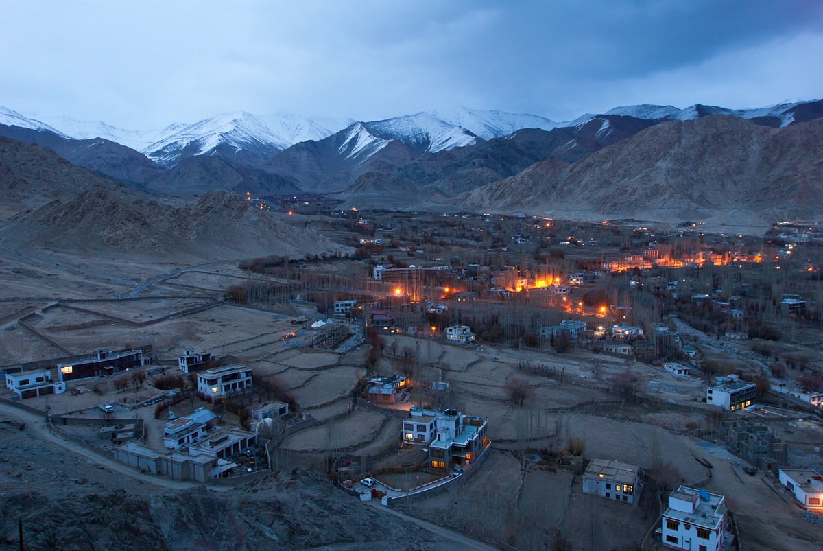 Coldest February Night In Leh Since 2013
