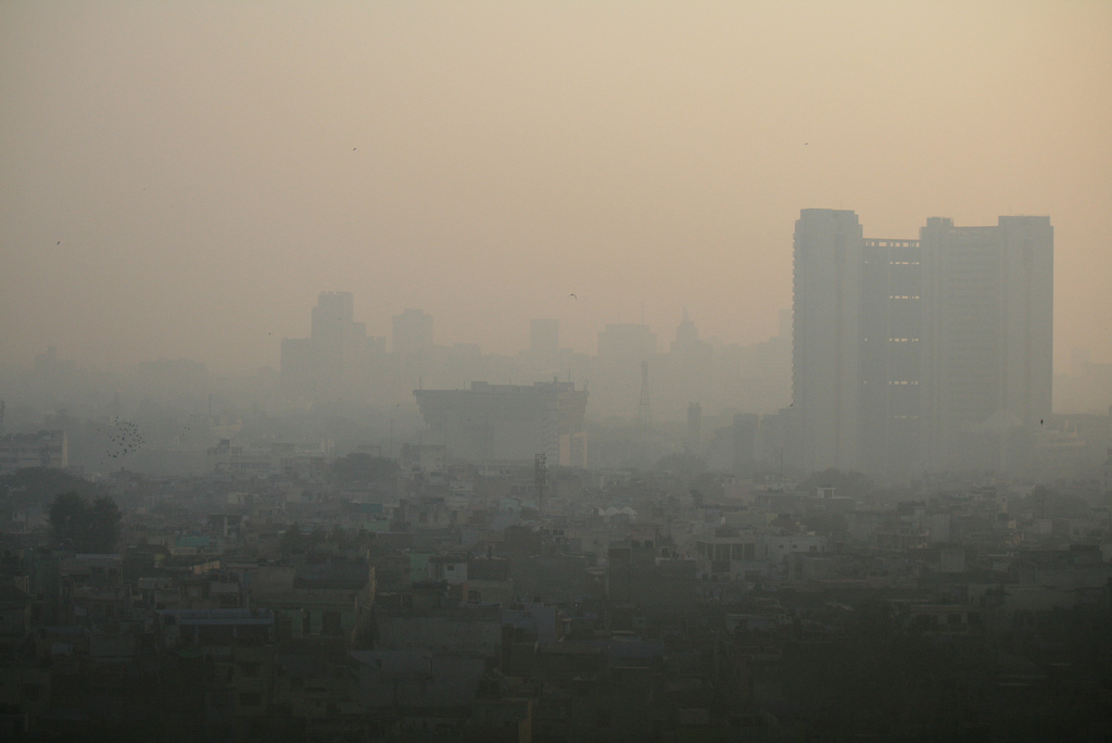 Delhi's air quality plunged sharply in 2016