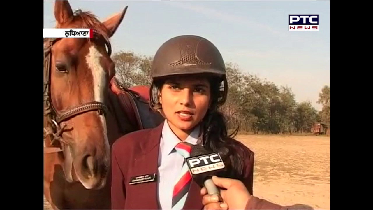 Ludhiana Girl Sharanjeet Kaur Bags Bronze Medal In National NCC Horse Riding Competition