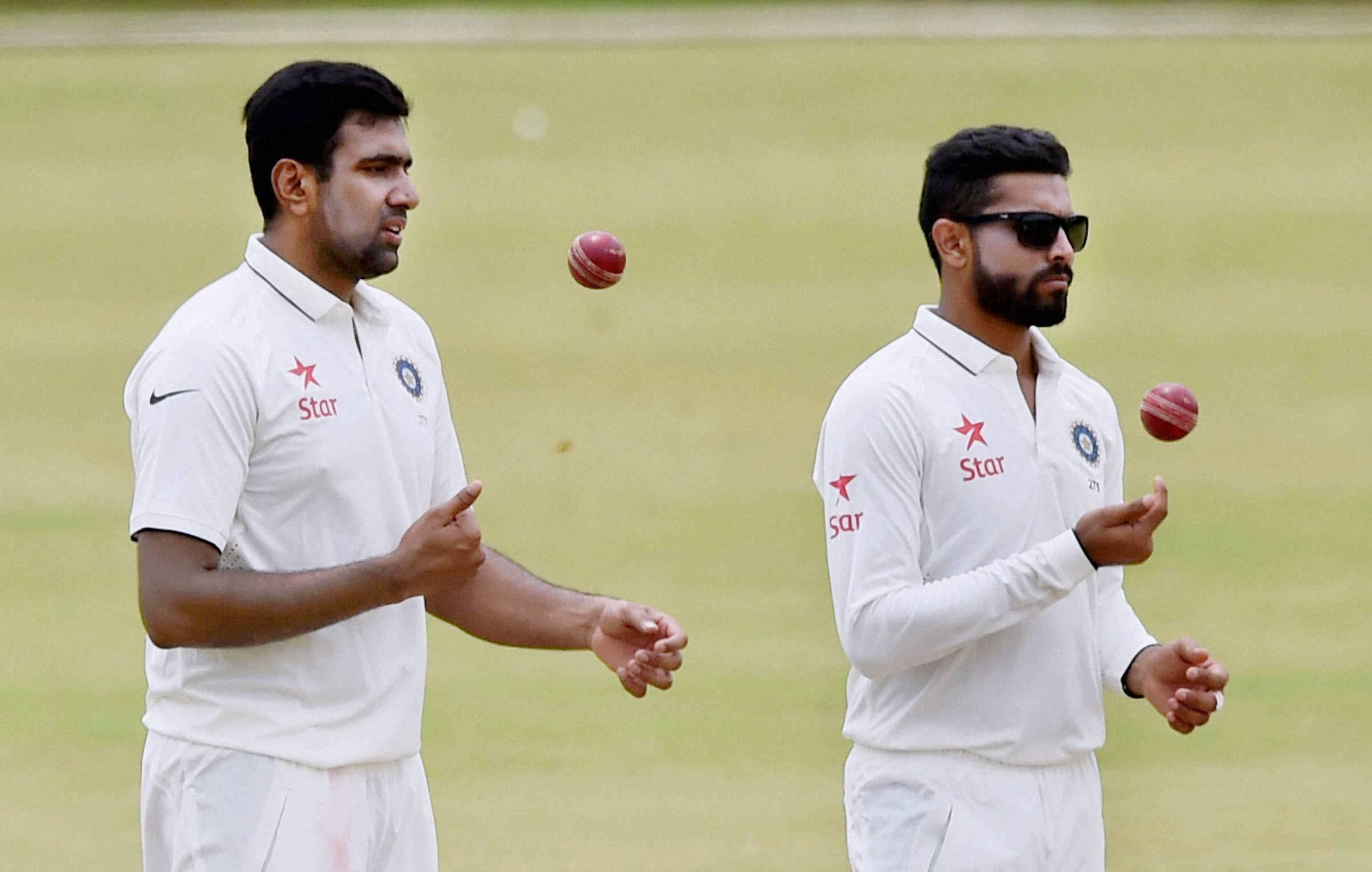 Ashwin, Jadeja jointly on top in ICC Test rankings
