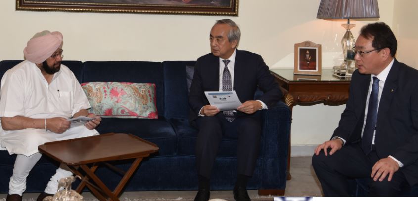 Japanese envoy, Mitsubishi MD meet Capt Amarinder, show interest in investing in Punjab