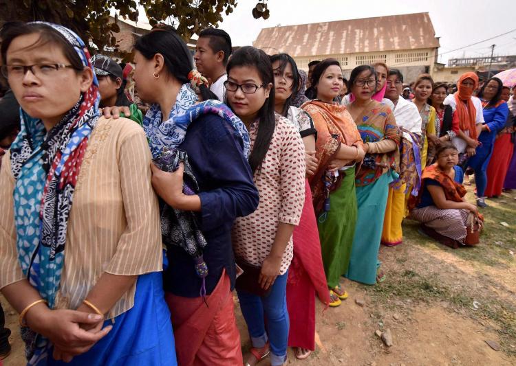 84 pc voter turnout in first phase of Manipur polls