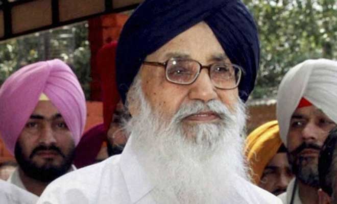 Parkash Singh Badal demands  immediate relief and full compensation for crops damaged by rain and hai