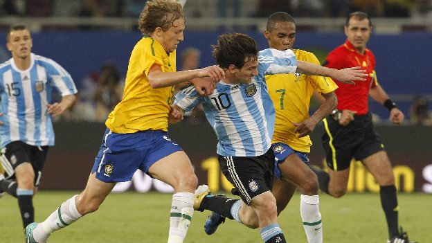 Brazil almost there, Messi-less Argentina crash