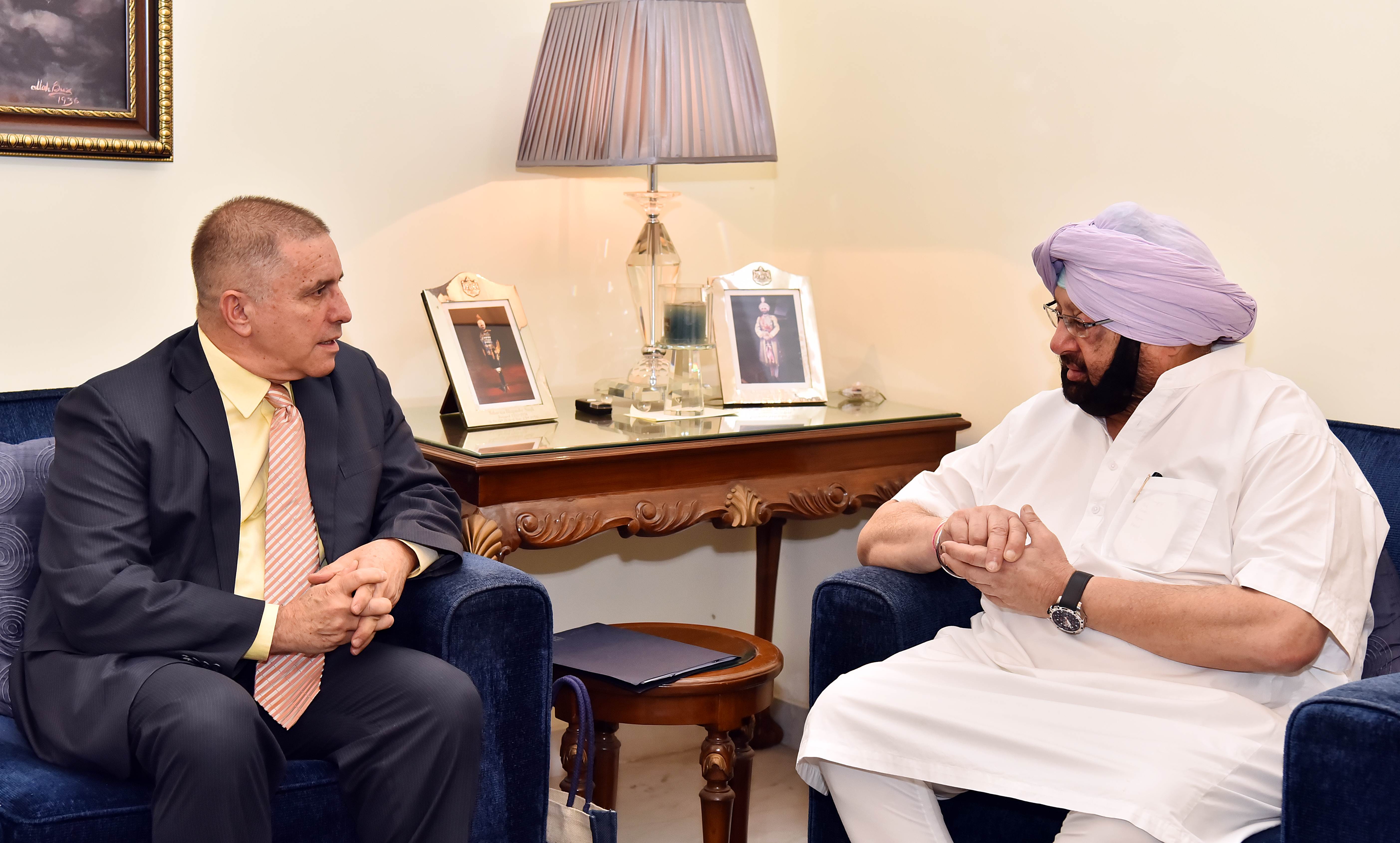 Israel seeks govt, pvt sector cooperation with Punjab in agriculture, dairy farming, police training, technology exchange