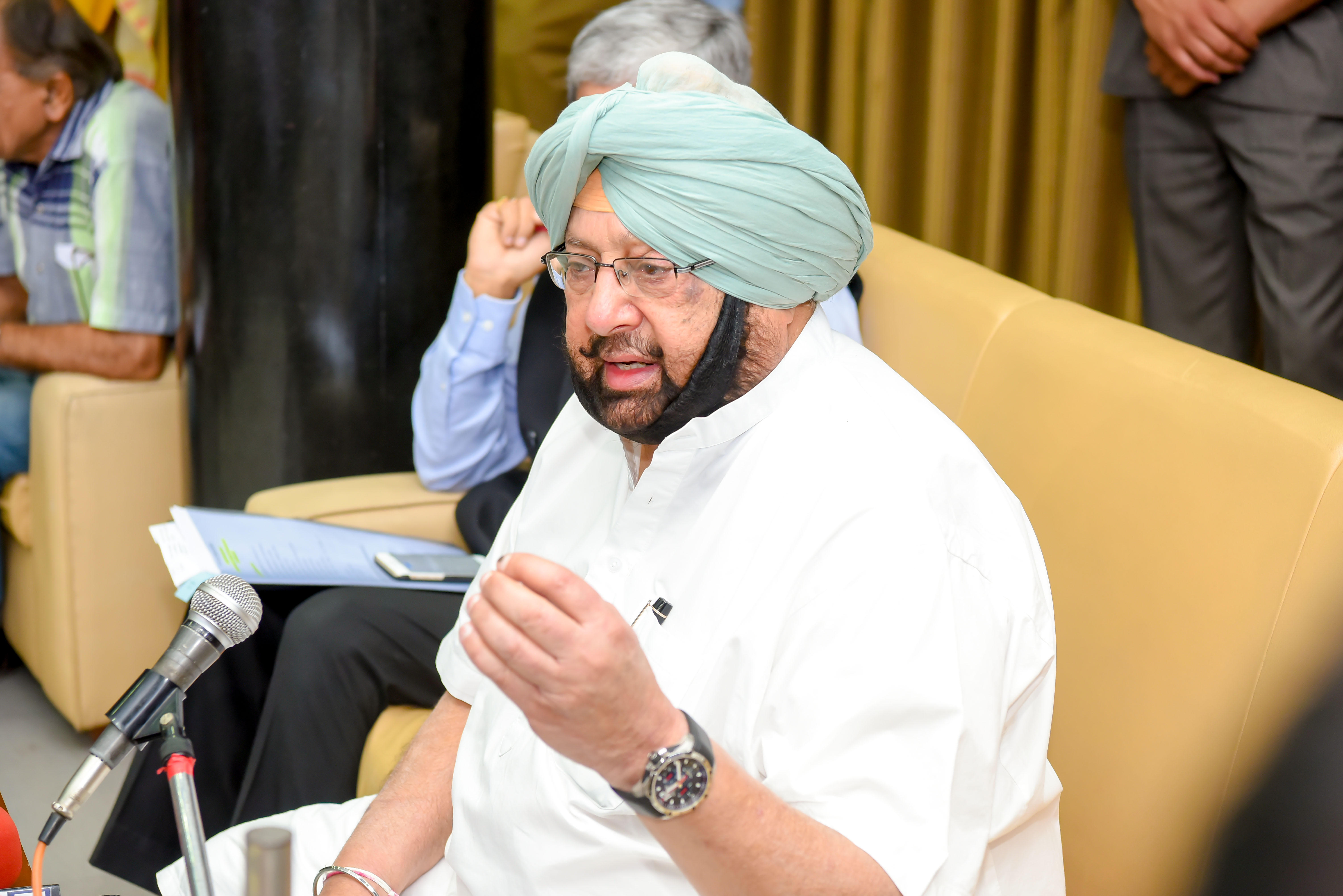 Political interference in police, civil functioning will not be tolerated: Capt Amarinder Singh