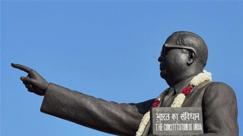 CM pays tributes to Dr Ambedkar on his 126th birth anniversary