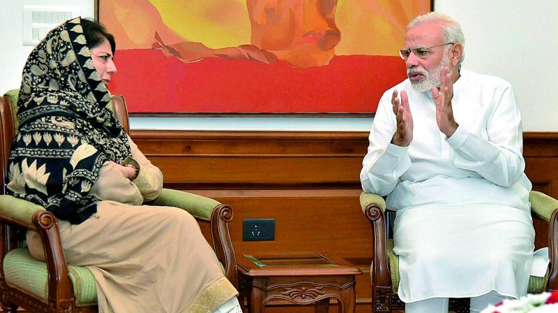 Mehbooba Mufti asks other states to reach out to J&K students, Modi agrees