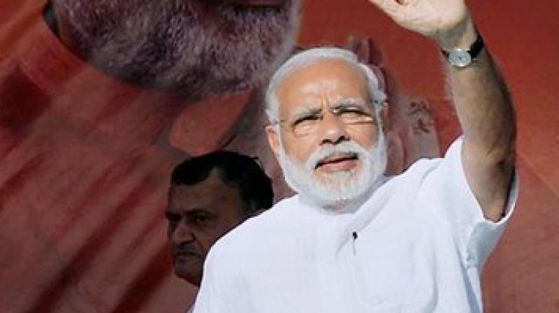 Modi congratulates BJP workers for victory in assembly bypolls