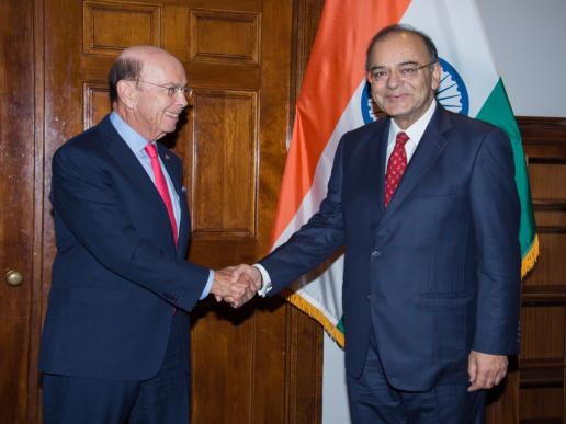 Jaitley takes up H-1B visa issue with US Commerce Secy
