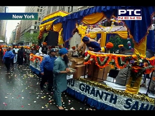 Different Colors of Sikh Day Parade in NewYork