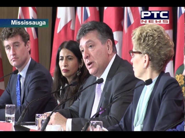 Post Budget Press Conference By Ontario Government