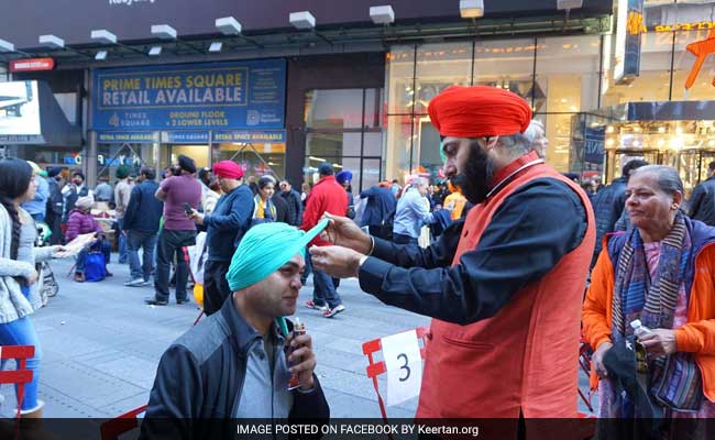 Turban Day celebrated at Times Square