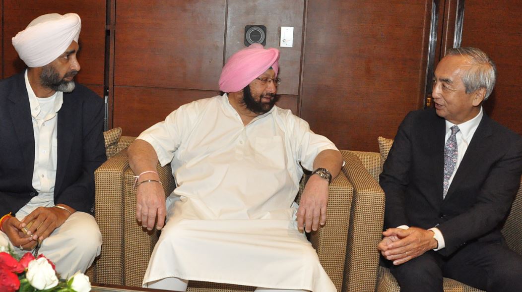 Amarinder discusses cooperation with Japan in agriculture, manufacturing and infrastructure