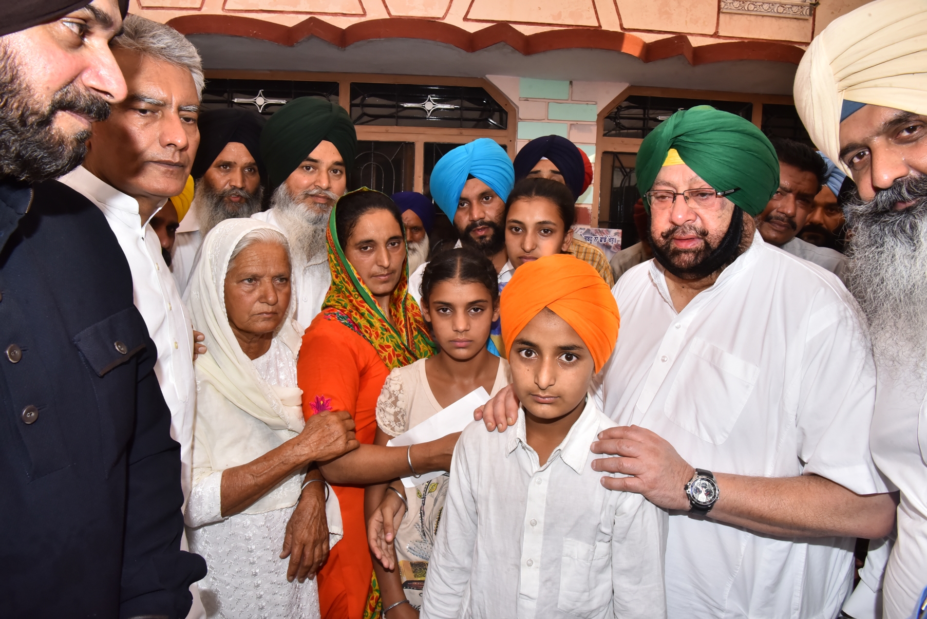 Government to appoint elder daughter of martyr Paramjeet Singh Naib Tehsildar and son Assistant Sub Inspector