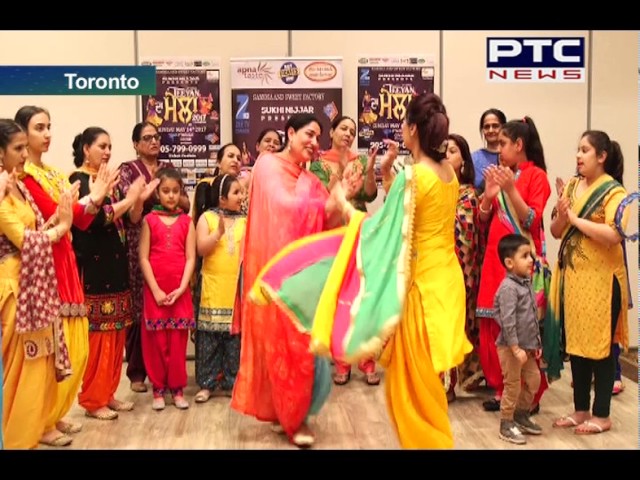 Celebrations and Colors of Teeyan Da Mela in Toronto