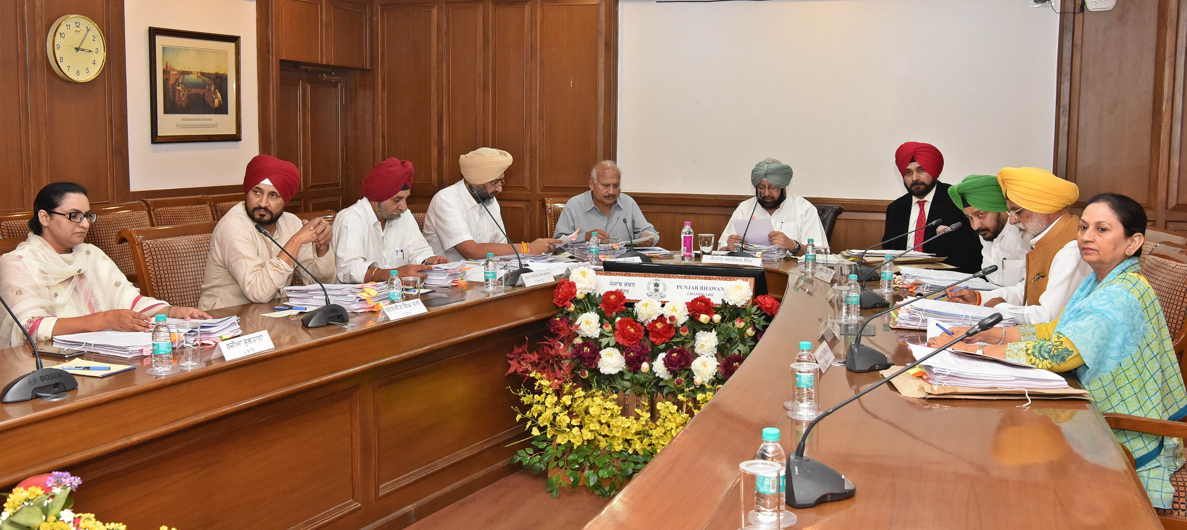 Punjab cabinet approves state GST bill to be tabled in budget session