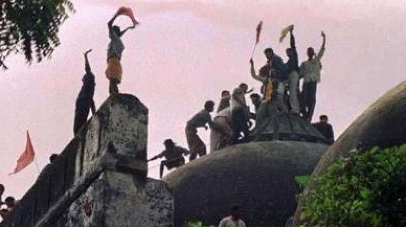 As CBI court holds Babri hearings, temple issue hots up in UP