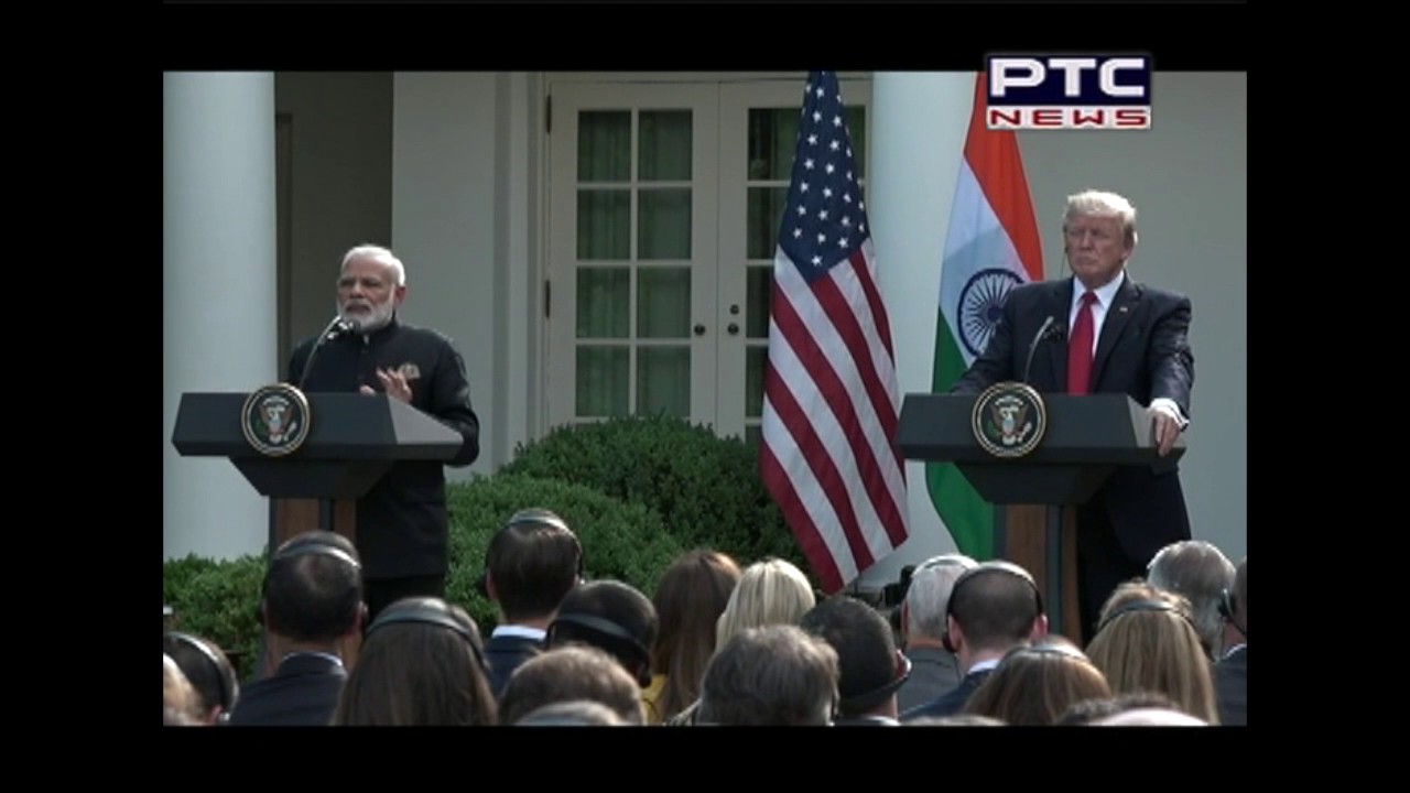 President Trump Joint Press Conference with Prime Minister Modi