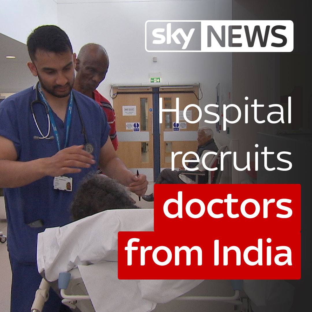 London hospital recruits doctors from India