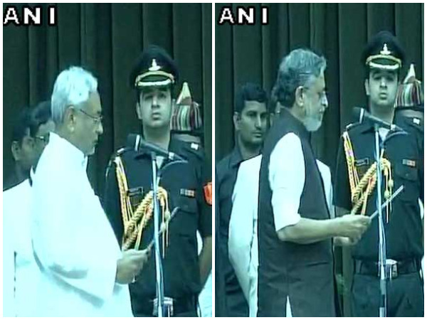 Nitish Kumar is new Bihar CM, Sushil Modi is his deputy