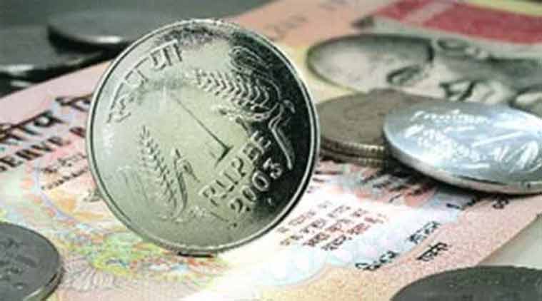 Rupee appreciates 5 paise against dollar to 64.10
